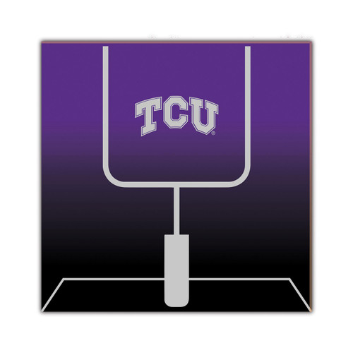 Texas Christian Horned Frogs Goal Gradient 10" x 10" Sign