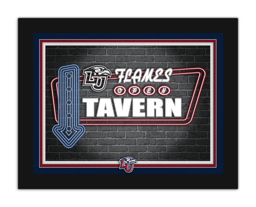 Liberty Neon Tavern 12" x 16" Framed Wall Art