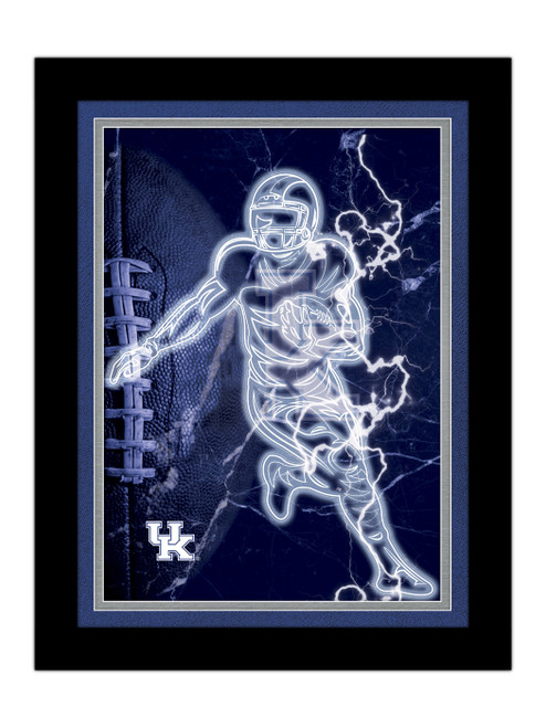 Kentucky Wildcats Neon Player Framed 12" x 16" Sign