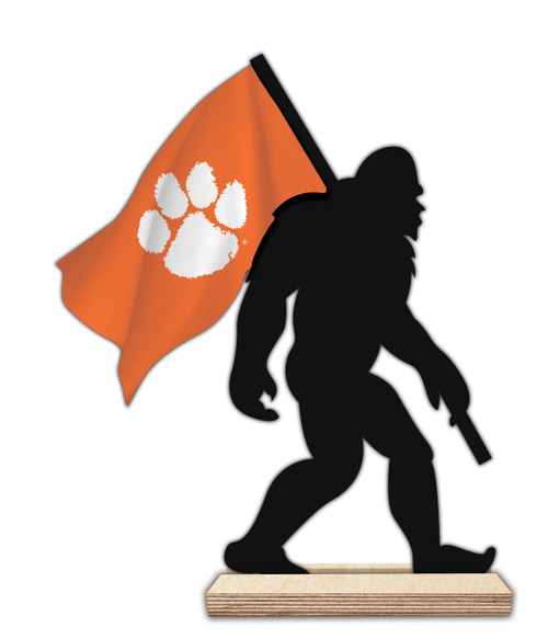 Clemson Tigers Bigfoot Desktop Art