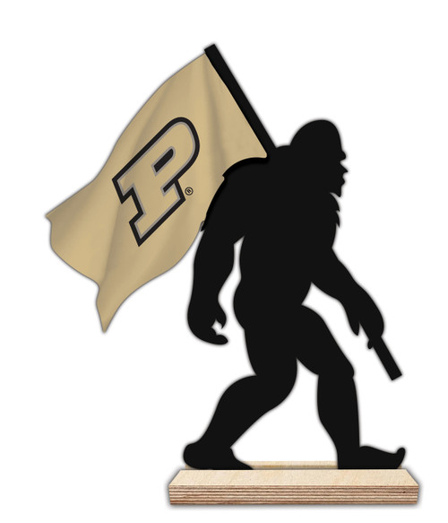 Purdue Boilermakers Bigfoot Desktop Art