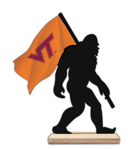 Virginia Tech Hokies Bigfoot Desktop Art