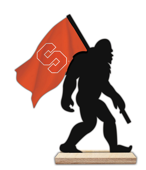 Syracuse Orange 12" Bigfoot Desktop Art