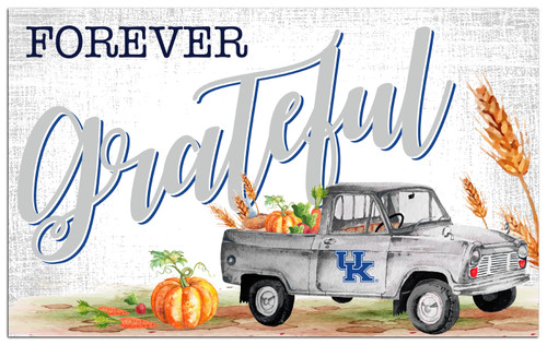 Kentucky Wildcats Forever Grateful 11" x 19" Sign