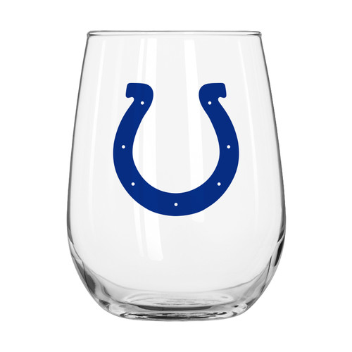Indianapolis Colts 16 oz. Gameday Curved Beverage Glass