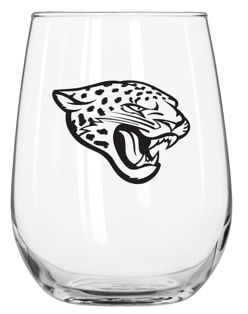 Jacksonville Jaguars 16 oz. Gameday Curved Beverage Glass