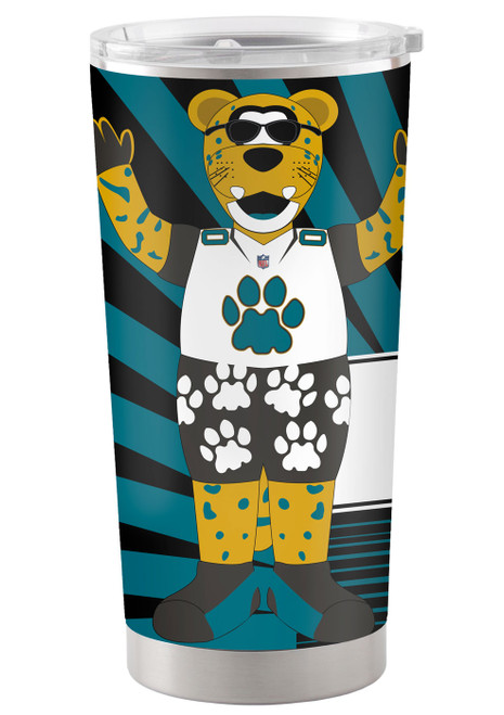 Jacksonville Jaguars 20 oz. Mascot Stainless Steel Tumbler