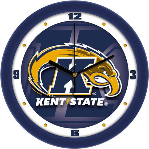 Kent State Golden Flashes Dimension Wall Clock