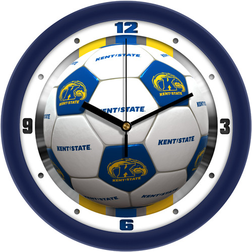 Kent State Golden Flashes Soccer Wall Clock