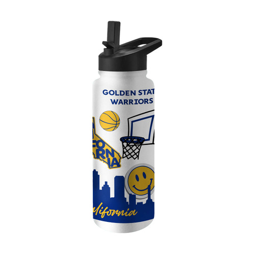 Golden State Warriors 34 oz. Native Quencher Bottle
