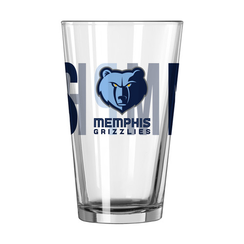 Memphis Grizzlies 16 oz. Overtime Pint Glass