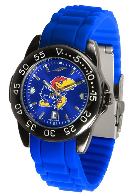 Kansas Jayhawks Fantom Sport Silicone Men's Watch