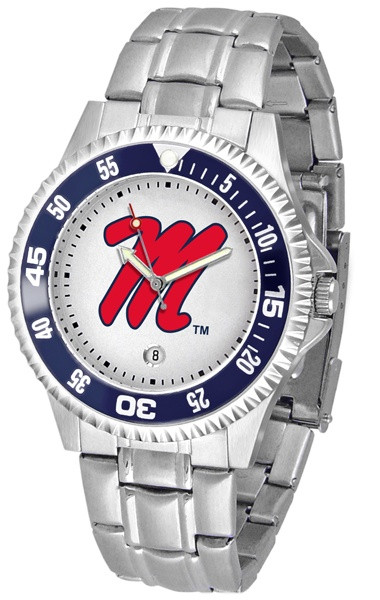Mississippi Rebels Competitor Steel Men's Watch