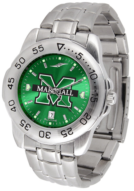 Marshall Thundering Herd Sport Steel AnoChrome Men's Watch