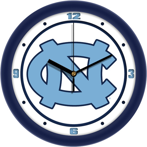 North Carolina Tar Heels Traditional Wall Clock