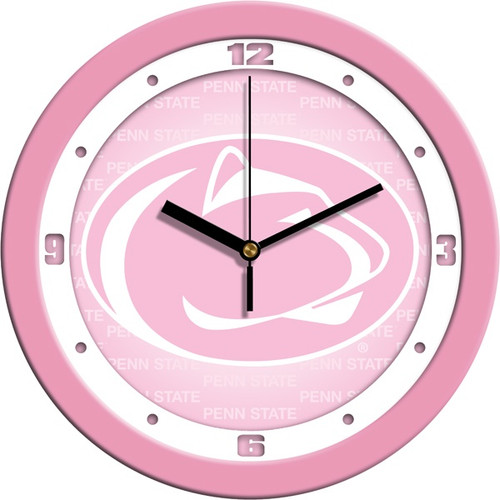 Penn State Nittany Lions Pink Wall Clock Sports Unlimited