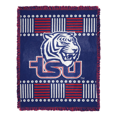 Tennessee State Tigers Homage Jacquard Throw Blanket