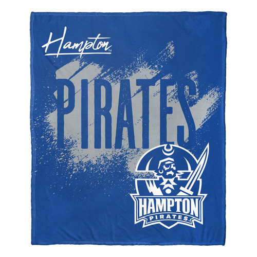 Hampton Pirates School Tradition Silk Touch Throw Blanket
