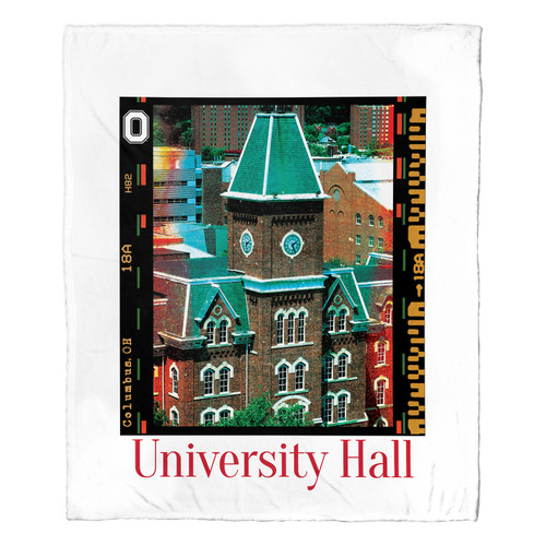Ohio State Buckeyes Campus Life Silk Touch Throw Blanket