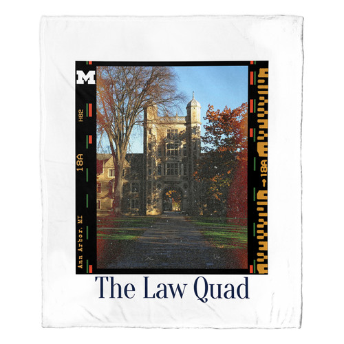 Michigan Wolverines Campus Life Silk Touch Throw Blanket