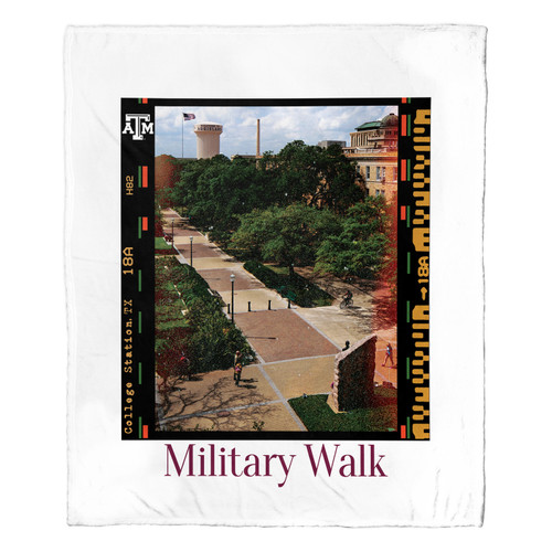 Texas A&M Aggies Campus Life Silk Touch Throw Blanket