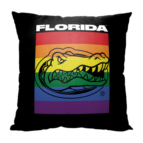 Florida Gators Pride Printed Throw Pillow