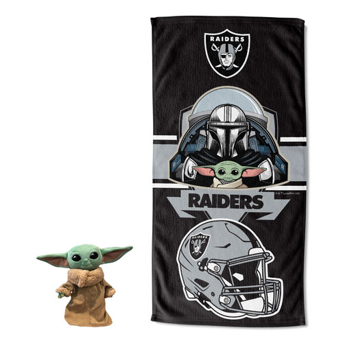 Las Vegas Raiders Star Wars Pillow & Towel 