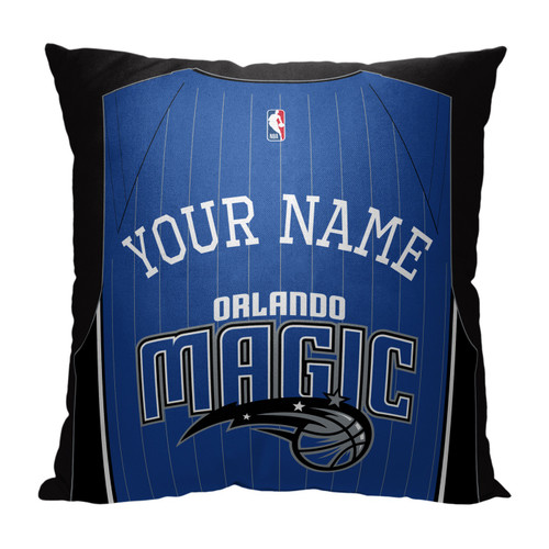 Orlando Magic Personalized Jersey Throw Pillow