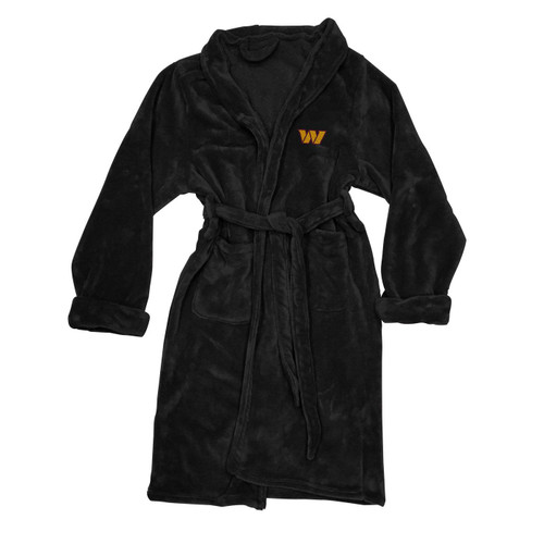 Washington Commanders Black Bathrobe