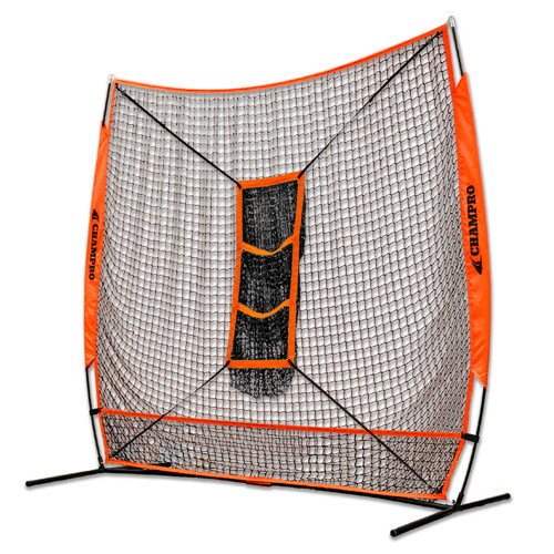 Champro MVP 5' x 5' Portable Training Net with TZ3 Training Zone