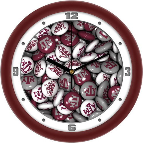 Texas A&M Aggies Candy Wall Clock