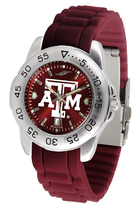 Texas A&M Aggies Sport Silicone Men's Watch