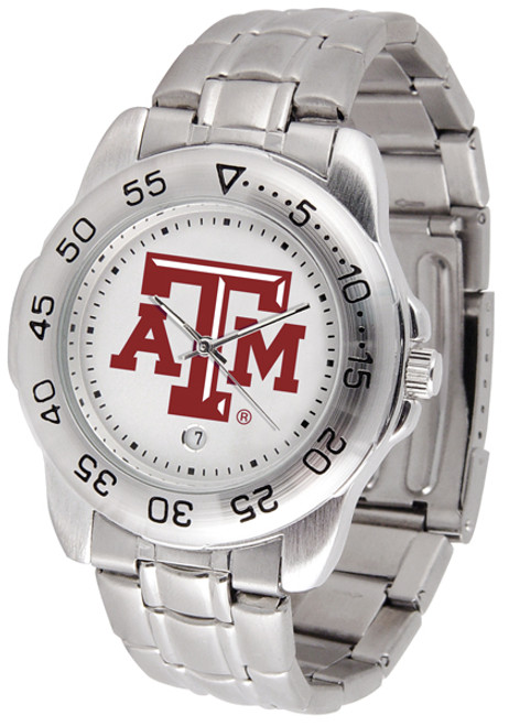 Texas A&M Aggies Sport Steel Men's Watch