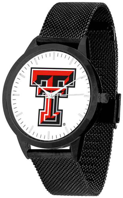 Texas Tech Red Raiders Black Mesh Statement Watch