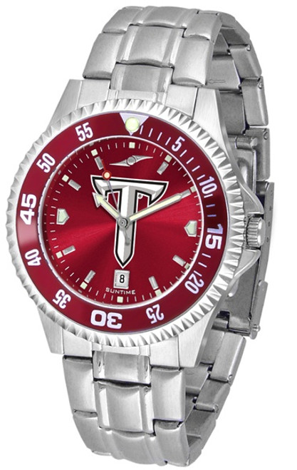 Troy Trojans Competitor Steel AnoChrome Color Bezel Men's Watch