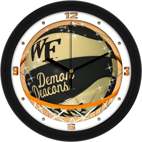 Wake Forest Demon Deacons Slam Dunk Wall Clock