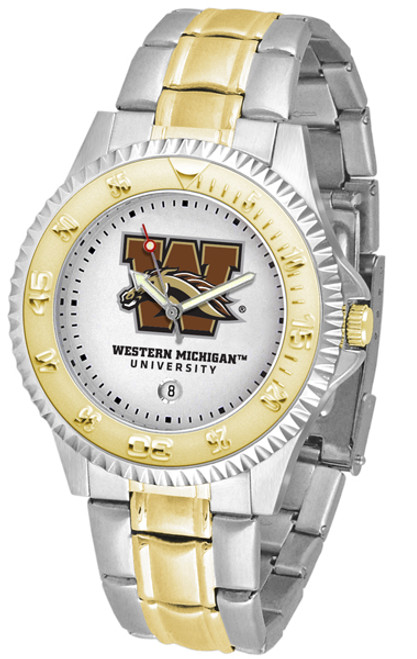 Western Michigan Broncos Competitor Two-Tone Men's Watch