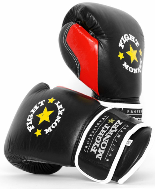 Fight Monkey Pro Series Leather 14 oz Gloves