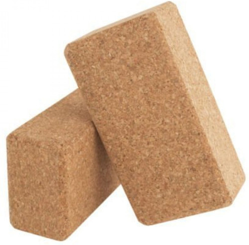 Jasmine Fitness Cork Yoga Block