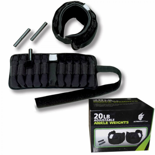 Ultimately Fit 10 lb Adjustable Ankle Weights