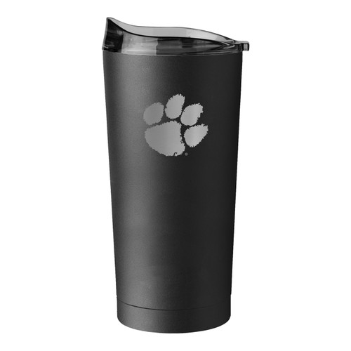Clemson Tigers 20 oz. Powder Coat Etch Tumbler
