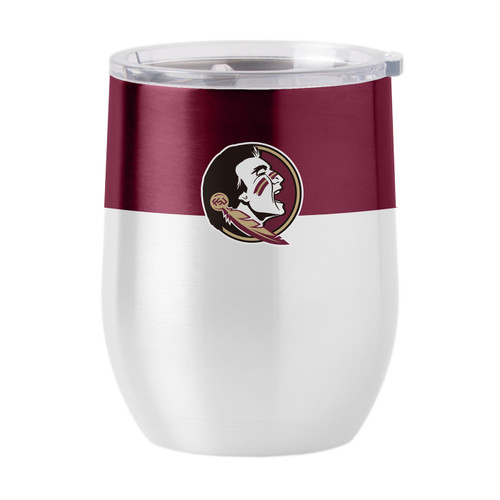 Florida State Seminoles 16 oz. Gameday Stainless Curved Beverage Tumbler