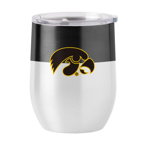 Iowa Hawkeyes 16 oz. Gameday Stainless Curved Beverage Tumbler