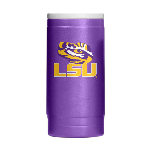 LSU Tigers Flipside Powder Coat Slim Can Coozie