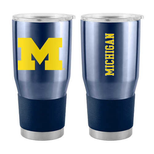 Michigan Wolverines 30 oz. Gameday Stainless Steel Tumbler