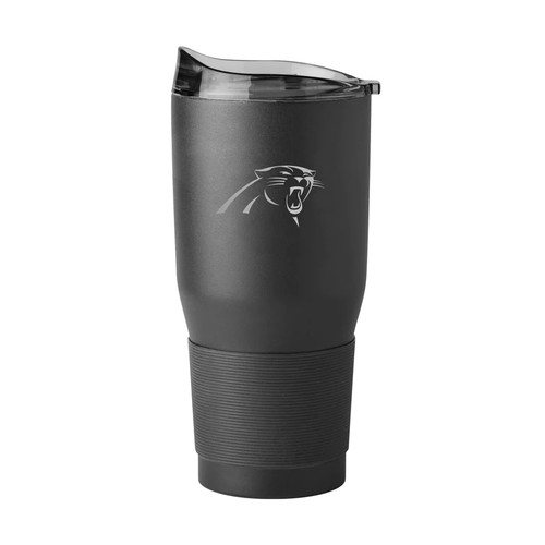 Carolina Panthers 30 oz. Powder Coat Etch Tumbler