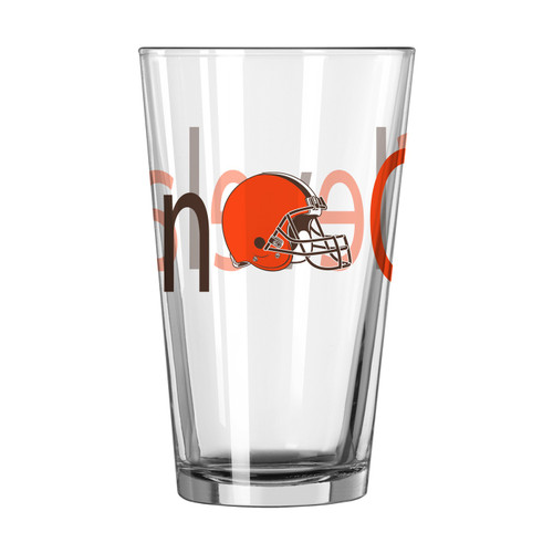 Cleveland Browns Overtime Pint Glass