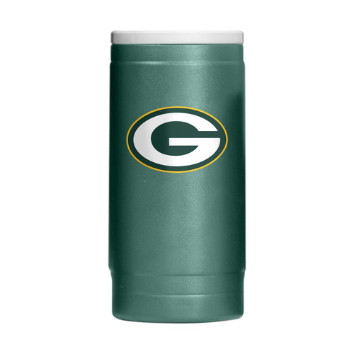 Green Bay Packers Flipside Powder Coat Slim Can Coozie