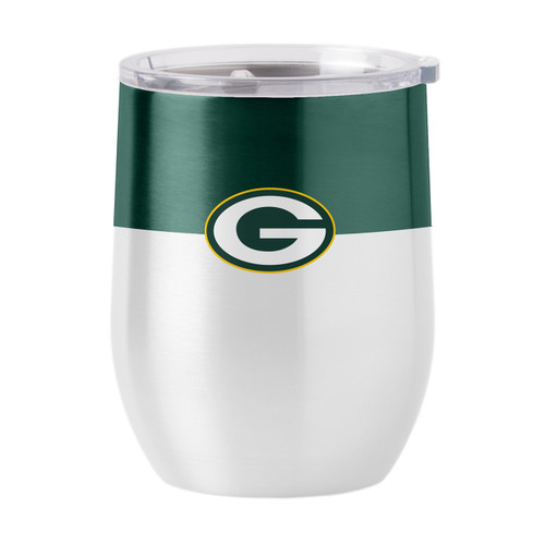 Green Bay Packers 16 oz. Gameday Stainless Curved Beverage Tumbler