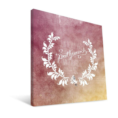 Arizona State Sun Devils 12" x 12" Favorite Thing Canvas Print